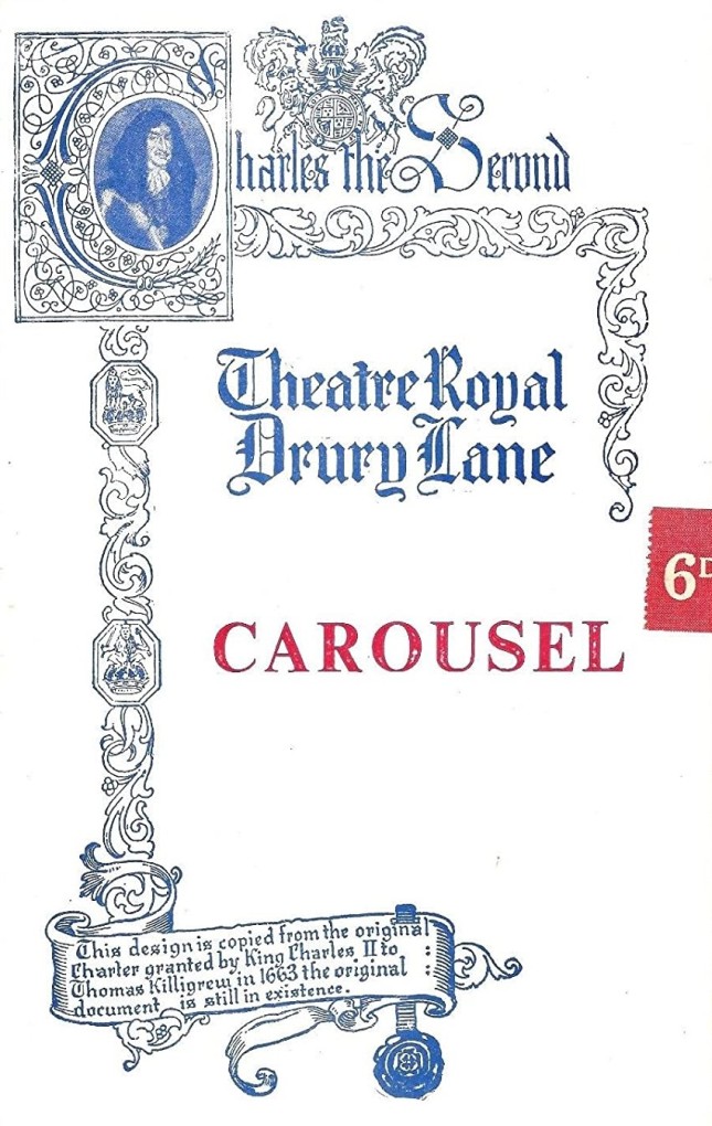 Carousel Original Production Programme